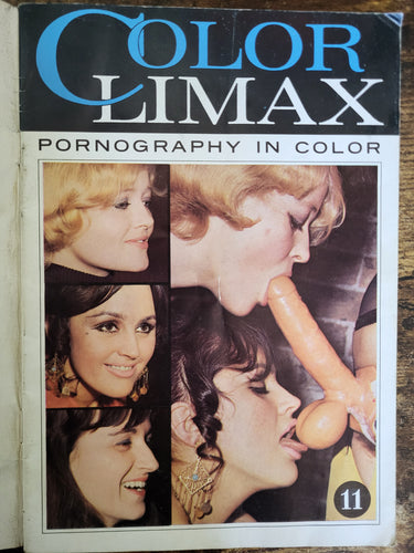 Color Climax Magazine No 11.. Small Format